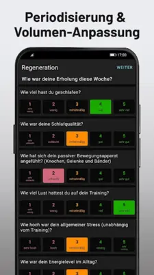 MyFitCoach KI-Coaching für Natural-Bodybuilder android App screenshot 3