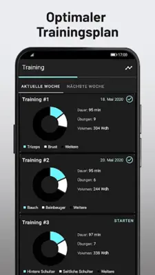 MyFitCoach KI-Coaching für Natural-Bodybuilder android App screenshot 4